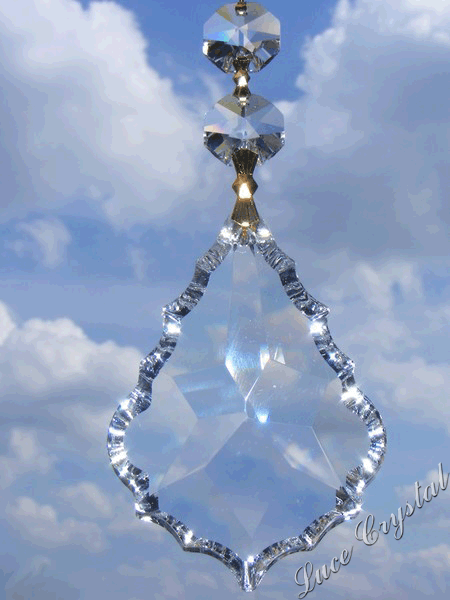 2.5" French Cut Crystal