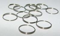 50 x Chrome Ring 10 mm