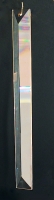 Clear Rectangular colonial Crystal 10"